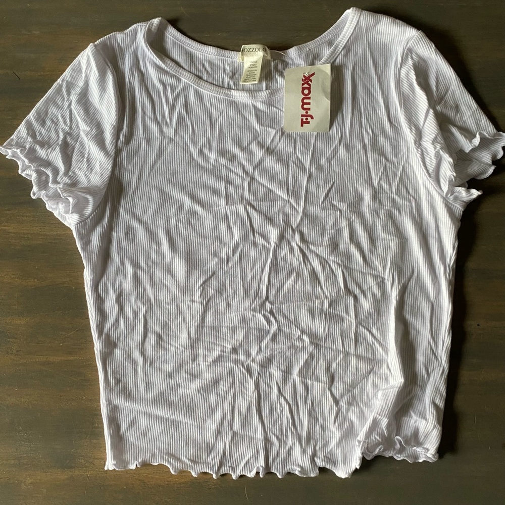 NWT Bozzolo Lettuce Mini Tee Shirt